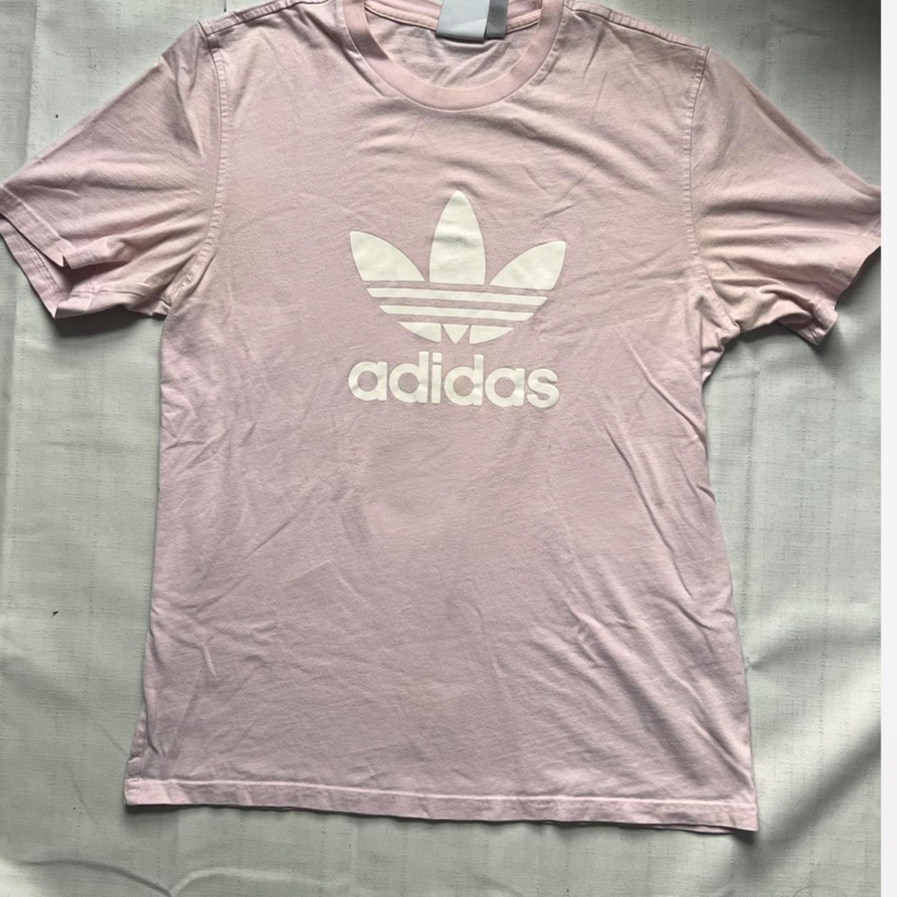 Adidas Pink T-Shirt with Logo